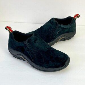 NWOT Merrell Suede Jungle Moc Mountaineering Boot Midnight Black Women's Size 6
